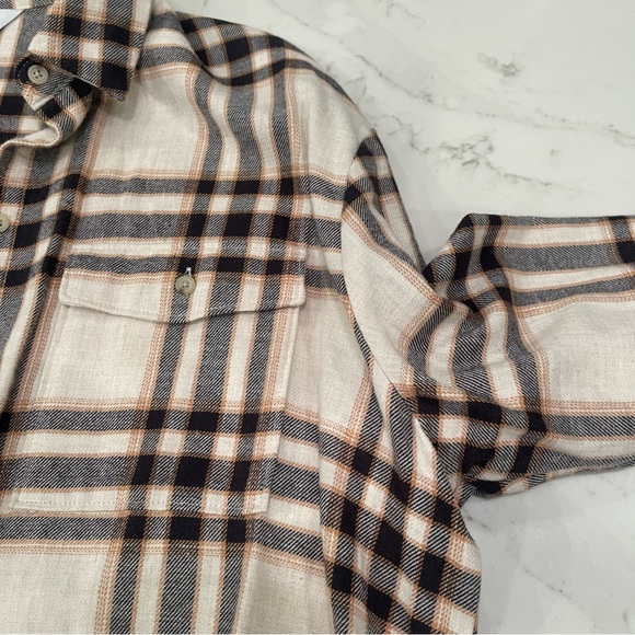 NWOT Old Navy “The Boyfriend” Plaid Button Down Shirt - Picture 10 of 15